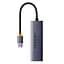 USB-хаб Baseus UltraJoy Series 4-Port (USB-A to USB3.0*4) B0005280A813-02 Grey - мініатюра 5