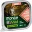 Вологий корм для котів Monge Cat Вwild Gr. Free Wet Adult лосось з овочами 100 г - мініатюра 1