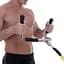 Ручка для тяги York Fitness багатофункціональна з гумовими рукоятками, хром - мініатюра 9