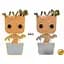 Фигурки-пин Funko Pop серии Marvel - Малыш Грут (w/chase) - миниатюра 1