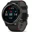 Смарт-годинник Garmin Venu 2 Slate with Black Leather Band (010-02430-21) - мініатюра 1