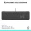 Клавіатура Logitech Signature Slim K620 for Business USB-C UA Graphite (920-013333) - мініатюра 9