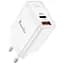 Зарядное устройство для Avantis A870 33W QC 3.0 + PD (A+C ports) White - миниатюра 1