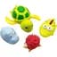 Набір іграшок для купання Bibi Toys Сачок жираф та 4 тваринки (760790BT) - мініатюра 3