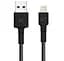 Кабель ZMi Cable USB to Lighting Kevlar 2A 1m AL803 Black - миниатюра 1