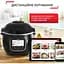 Мультиварка-скороварка Tefal Cook4me Touch 1600 Вт чорна (CY912830) - мініатюра 12
