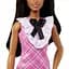 Кукла Barbie Модница в розовом платье с жабо, 30 см (HJT06) - миниатюра 4