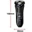 Електробритва Remington R4 Style Series роторна чорно-синя (R4002) - мініатюра 4