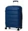 Валіза середня M поліпропілен Airtex 646 80л 67,5×47×26см Темно-синій - мініатюра 1
