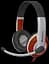 Гарнітура Defender Warhead G-120 Red+White (64098) - мініатюра 2