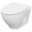 Подвесной унитаз Cersanit Moduo с сиденьем duraplast Slim WRAP K701-262 - миниатюра 1