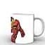 Кухоль GeekLand Залізна Людина Iron Man ручне малювання IM.02.029 330 мл білий - мініатюра 3