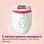 Епілятор Philips Satinelle Essential біло-рожевий (BRE255/00) - мініатюра 4