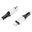 Кабель PD Borofone BX79 Silicone charging data cable Type-C to Lightning 20W/1 м білий - мініатюра 1