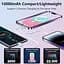 Портативний ЗП Power Bank JJT-A27-1 Gradient PD20W+QC 22.5W з БЗП 10000 mAh Blue / Pink - мініатюра 5