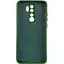 Чохол Silicone Cover Lakshmi Full Camera A для Xiaomi Redmi 9 Зелений / Dark green - миниатюра 3