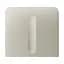 Кнопка Ajax SideButton (Dimmer) vertical ivory/слонова кістка для LightSwitch Dimmer Jeweller (26-00543) - мініатюра 1