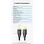 Кабель мультимедійний DisplayPort M to DisplayPort M 1.5m black Vention (HCCBG) - мініатюра 9