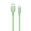 Кабель USB AM - Lightning, 1 м, зелений, ColorWay, 2.4A (CW-CBUL042-GR) - мініатюра 1