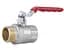 Кран кульовий Thermo Alliance Standart 1" ВЗ прямий, PN40, важіль SD605NW25PN40 - мініатюра 1