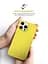 Силиконовый чехол для Apple iPhone 16 Pro Max, ICON2 Case, желтый, противоударный, панель, защита всего корпуса, матовая поверхность Soft Touch, выступает над дисплеем, совместим с защитными стеклами и пленками, с микрофиброй, ArmorStandart (ARM81310) - мініатюра 8