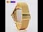 Часы мужские наручные Skmei 9166 Gold white оригинал - миниатюра 4