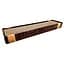 Грязь из гофрокартона с кошачьей мятой 48 x 12 x 5 см Croci Homedecor Essence Wenge - миниатюра 1