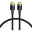 Кабель Baseus Cafule 4KHDMI Male To 4KHDMI Male Adapter Cable 1 м Чорний - мініатюра 1