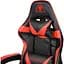 Кресло геймерское Kruger&Matz GX-150 с подставкой для ног Red/Black - миниатюра 7