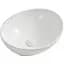 Умивальник накладний Mixxus Premium Ellipse-0107 345x265x120 мм MP6525, Білий - мініатюра 1