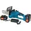 Акумуляторна ланцюгова пила Domotec Chain Saw 12| 24 V, зарядна + 2 акумулятори - мініатюра 1