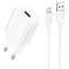 СЗУ Borofone BA110A Lemi 7.5W (1USB-A) + кабель USB to MicroUSB White - миниатюра 1
