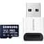 Карта памяти Samsung microSDXC PRO Ultimate 256GB Class 10 UHS-I U3 V30 A2 + USB Reader MB-MY256SB/WW [145488] - миниатюра 1