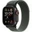 Смарт-часы Apple Watch Ultra 2 49mm Black Titanium Case with Green Trail Loop S/M (MYTJ3+MYQ33) [114886] - миниатюра 1