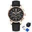 Наручний годинник чоловічий YS008 Rose Gold-Black Pagani Design acs0031090 - мініатюра 1