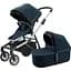 Детская коляска Thule Sleek Aluminum/Navy Blue [11000010] [107631] - мініатюра 1
