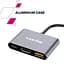 USB-хаб Canyon USB-хаб hub DS-4 3in1 USB-C Grey (CNS-TDS4) - миниатюра 9