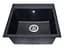 Кухонна мийка Miraggio BODRUM 510 black (0002245) Граніт, Врізна, Чорний - мініатюра 4