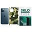 Захисна плівка SKLO Back (тил+грани+лого) Camo для Apple iPhone 14 Pro Max (6.7) Зелений / Army Green - мініатюра 1