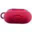 Силіконовий футляр New з карабіном для навушників Airpods 1/2 Червоний / Rose Red - мініатюра 5
