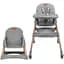 Стульчик для кормления Kidwell Karimi 2 в 1 Gray (5901130091188) - миниатюра 1