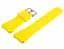 Силиконовый ремешок Primo для часов Samsung Galaxy Watch 46 мм SM-R800 Yellow - миниатюра 4