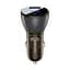 Адаптер автомобільний AceFast metal Car charger with digital display B6 |1USB/1Type-C, 63W/6A, PD/QC| - мініатюра 1