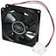 Вентилятор 80 мм DeepCool XFAN 80 чорний 80х80х25 мм 1800 об/хв 20.3 дБ Molex гідродинамічний підшипник (DP-FDC-XF80) - мініатюра 1