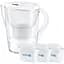 Фільтр-глечик Brita Marella XL Memo білий 3.5 л + 3 картриджі (1040212) - мініатюра 1