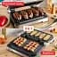 Гриль Tefal прижимной OptiGrill 2in1 XL 2200 Вт температурных режимов 4 съемные пластины металл (GC782D30) - миниатюра 4