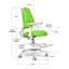 Детское кресло Evo-Kids Mio Ergo Green (Y-507 KZ) - миниатюра 3