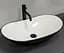 Умивальник VBI Turin black white накладний VBI-011513, Чорний матовий - мініатюра 2