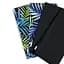Набор салфеток Cosas Tropical&Panther 4 шт. 30х30 см разноцветный/черный (Set-4Serv_FoliageBlack_RfBlack_30) - миниатюра 1
