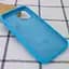 Чехол Silicone Case Full Protective (AA) для Apple iPhone 13 mini (5.4) Голубой / Blue - миниатюра 3